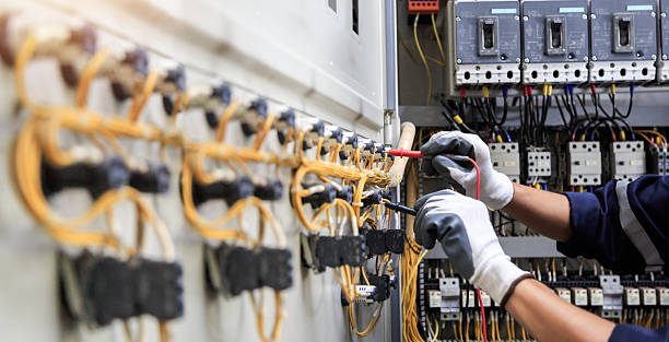 Professional Electrician technician working in Garden Grove, FL